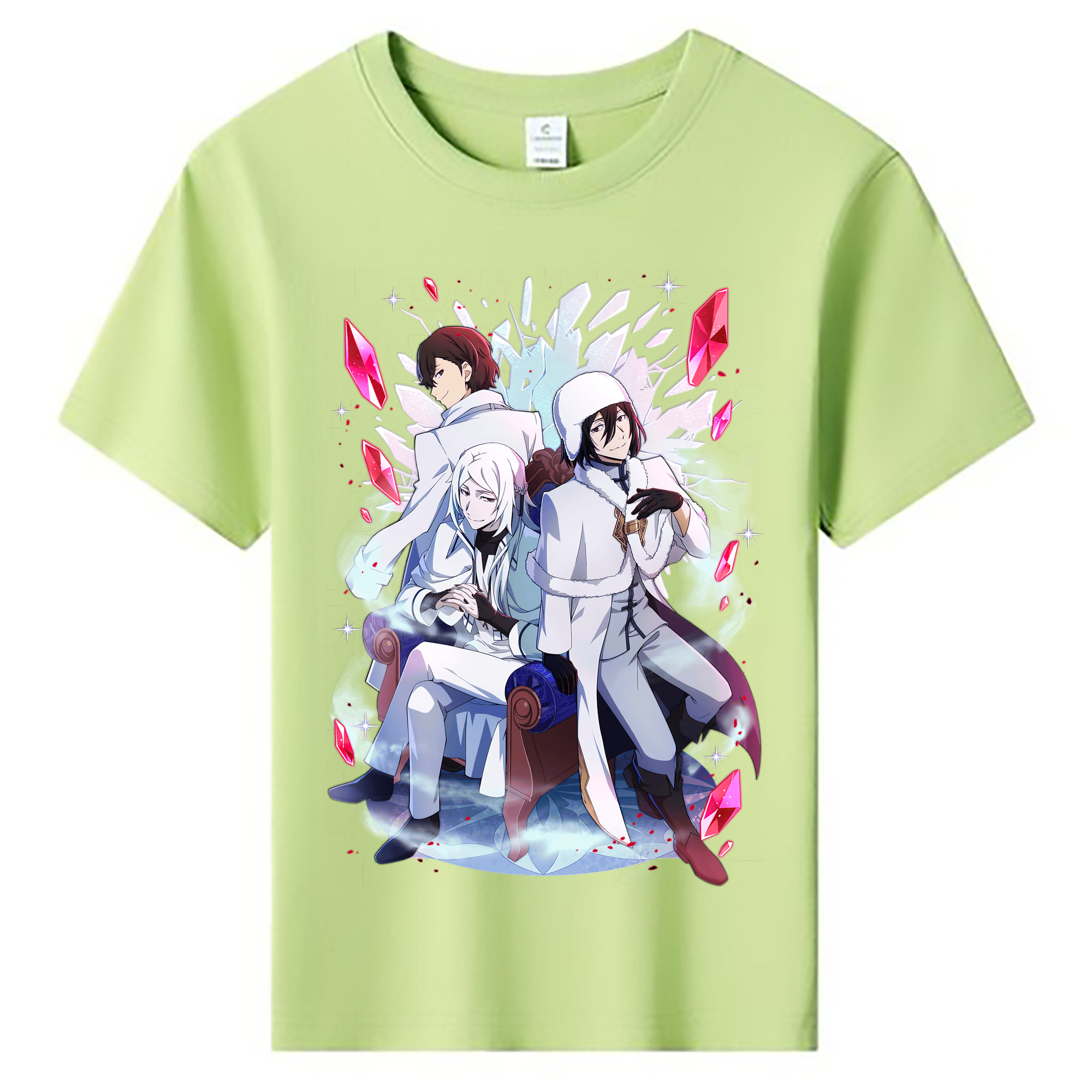 （画像用） 文豪ストレイドッグス Bungo Stray Dogs 綿100％キッズTシャツ（フロントプリント）